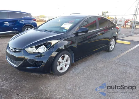2013 Hyundai Elantra Gls z USA, uszkodzony, nr VIN KMHDH4AE9DU606788